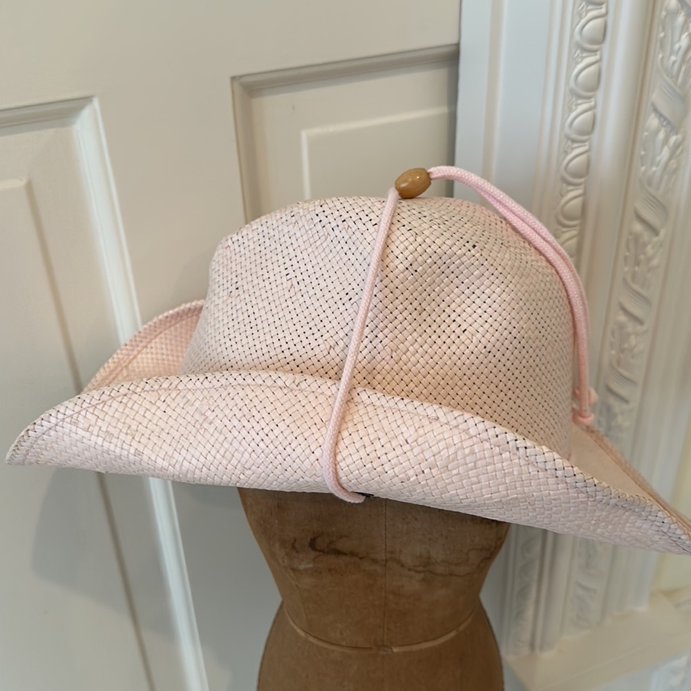 Ladies, pink, cowboy hat. Size large - Picture 2 of 4